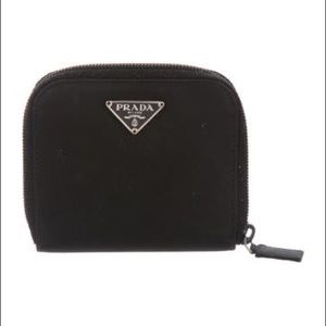 Prada - vela nylon compact wallet